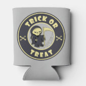 トリックまたはトリートハロウィーンの死神キャラクター 缶クーラー (裏面)