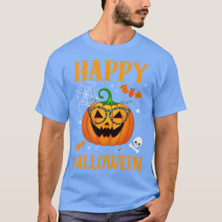 トリックまたはトリートハロウィーンパンプキンハッピーハローウィン Tシャツ