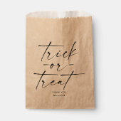 トリックまたはトリートハロウィーンフェイバーバッグ フェイバーバッグ (正面)