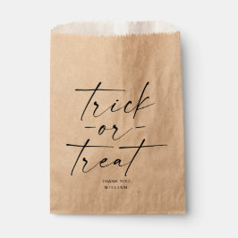トリックまたはトリートハロウィーンフェイバーバッグ フェイバーバッグ