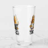 トリックまたはトリートハロウィーン格言 タンブラーグラス (左)