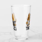 トリックまたはトリートハロウィーン格言 タンブラーグラス (右)