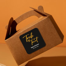 トリックまたはトリートハロウィーン特典トリートステッカー