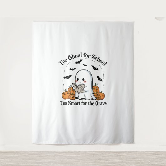 トリックまたはトリートハロウィーン タペストリー (正面)