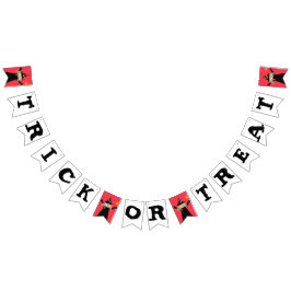 トリックまたはトリートハロウィーン バンティングフラッグ