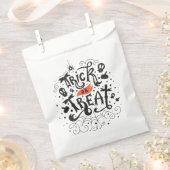 トリックまたはトリートハロウィーン フェイバーバッグ (クリップ留めされた状態)