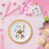 トリックまたはトリートハロウィーン ペーパープレート (パーティー)