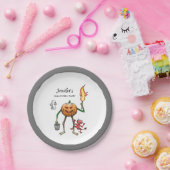 トリックまたはトリートハロウィーン ペーパープレート (パーティー)