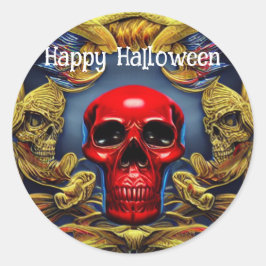 トリックまたはトリートハロウィーン ラウンドシール