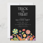 トリックまたはトリートハロウィーン 招待状 (正面)