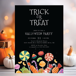 トリックまたはトリートハロウィーン 招待状