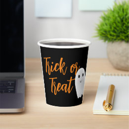 トリックまたはトリートハロウィーン 紙コップ