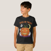 トリックまたはトリートハロウィーン Tシャツ (正面フル)