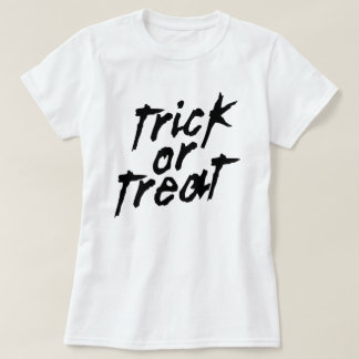 トリックまたはトリートハロウィーンTシャツ Tシャツ