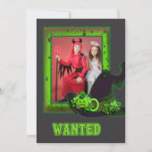 トリックまたはトリートハローウィンパーティカスタマイズ 招待状 (正面)