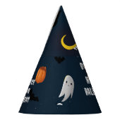 トリックまたはトリートハローウィンパーティ帽子 パーティーハット (左)