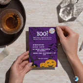 トリックまたはトリートハローウィンパーティ-E T 招待状