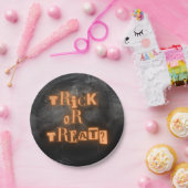 トリックまたはトリートプレート ペーパープレート (パーティー)