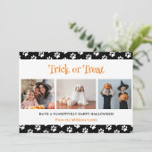トリックまたはトリートポーズペットフォトハロウィーン シーズンカード (スタンド正面)