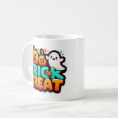 トリックまたはトリートマグ コーヒーマグカップ (正面左)