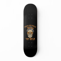 トリックまたはトリートヨー自己の面白いハロウィーンママスカル