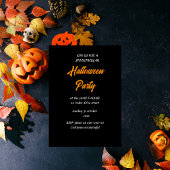 トリックまたはトリートータイムハロウィーン 招待状