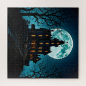 トリックまたはトリート通り – ハロウィーンナイトウォールアート&レストラン ジグソーパズル (横)