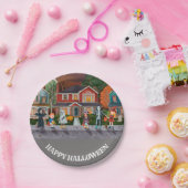 トリックまたはトリート、ハッピーハローウィン ペーパープレート (パーティー)