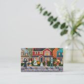 トリックまたはトリート、ハローウィンパーティチケット招待状 エンクロージャーカード (スタンド正面)