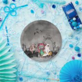 トリックまたはトレータハロウィーン紙プレート ペーパープレート (パーティー)