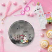 トリックまたはトレータハロウィーン紙プレート ペーパープレート (パーティー)