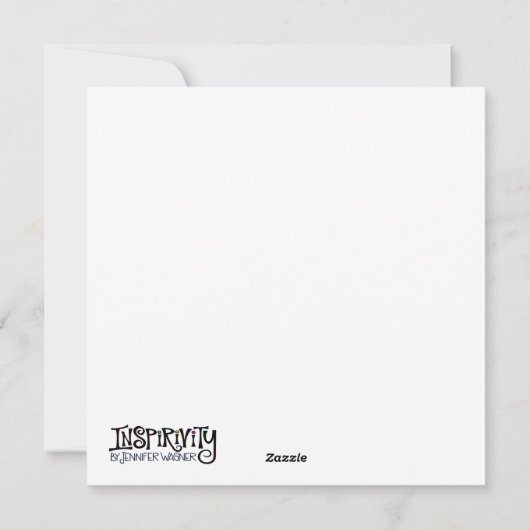 トリックまたはトレーターの不気味子供のインスピレーション シーズンカード (裏面)