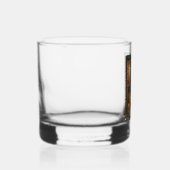 トリックまたはトレーター、勇敢なハロウィーンの衣装の女の子 ウイスキーグラス (右)