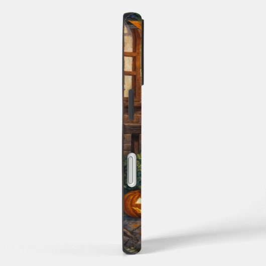 トリックまたはトレーター、勇敢なハロウィーンの衣装の女の子 Case-Mate iPhoneケース (裏面 / 右)