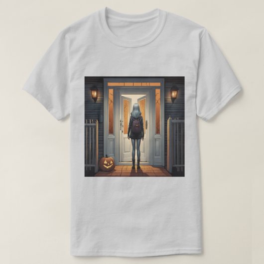 トリックまたはトレーターTシャツ Tシャツ (デザイン正面)