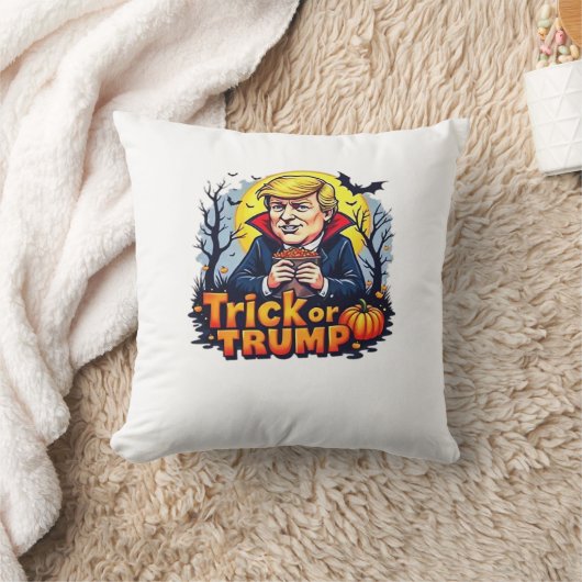 トリックまたはハロウィンクラシック クッション (ブランケット)