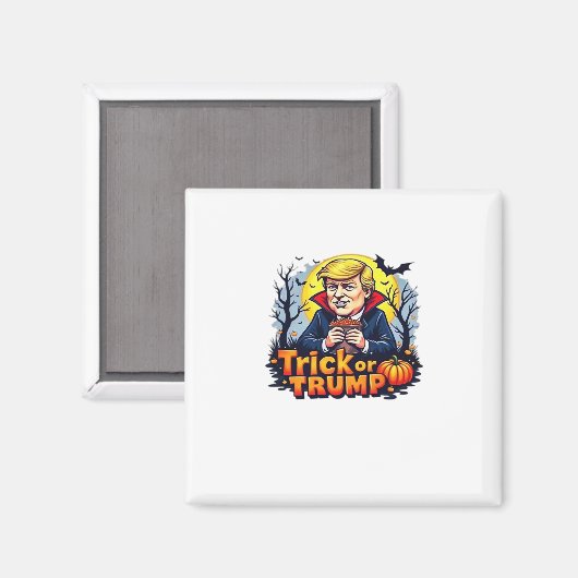 トリックまたはハロウィンクラシック マグネット (正面/裏面)