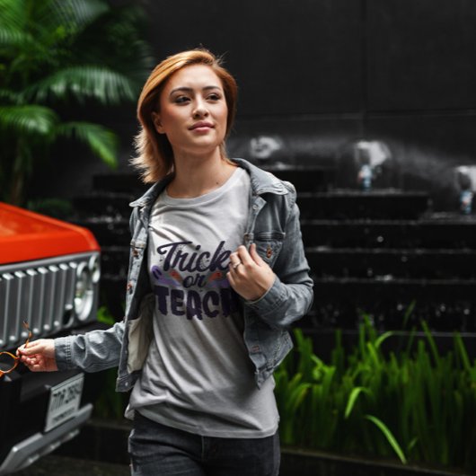 トリックまたはハ教えロウィン Tシャツ