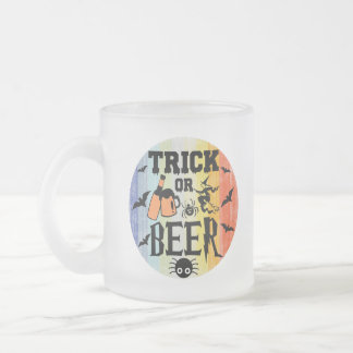 トリックまたはビール – ハロウィーン フロストグラスマグカップ