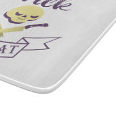 トリックまたは治療スカルクロスボーンハロウィーンリボンT カッティングボード (角)