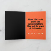 トリックまたは治療 カード (内部)