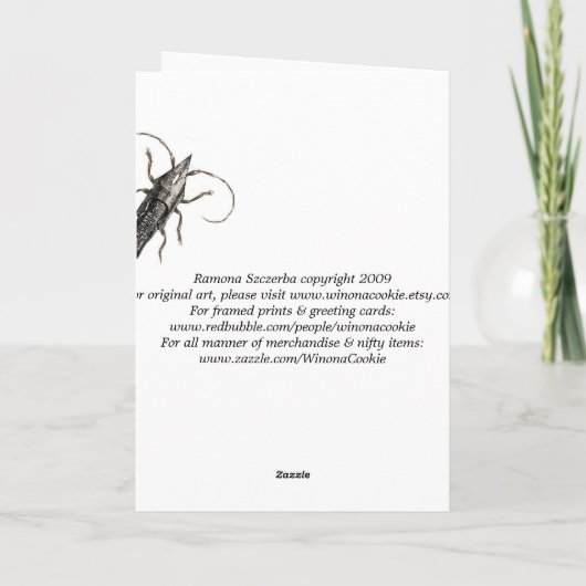 トリックまたは治療 カード (裏面)