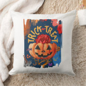 トリックまたは治療 クッション (ブランケット)