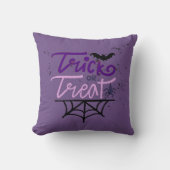 トリックまたは治療 クッション (正面)