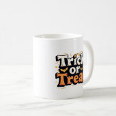 トリックまたは治療 コーヒーマグカップ (正面右)