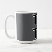 トリックまたは治療 コーヒーマグカップ (左)