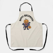 トリックまたは治療 | ハッピーハローウィン エプロン (正面)