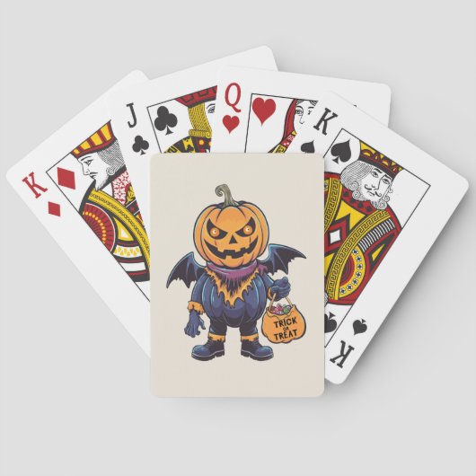 トリックまたは治療 | ハッピーハローウィン トランプ (裏面)