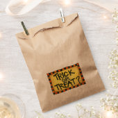 トリックまたは治療 フェイバーバッグ (クリップ留めされた状態)