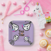 トリックまたは治療 ペーパープレート (パーティー)